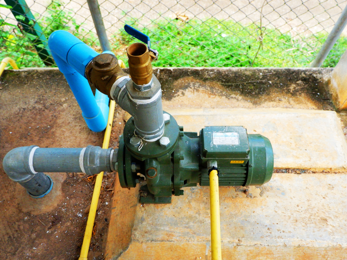 Drain Bros llc equipment in use, showing tools needed for sewer repairs or excavation at homes.