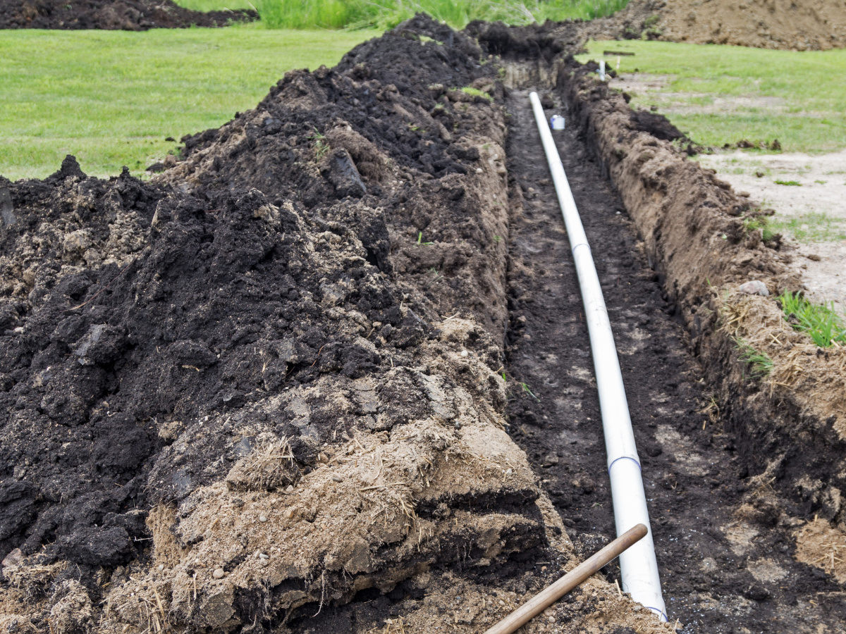 Drain Bros llc helps homeowners with plumbing or septic system installation by providing expert excavation services.